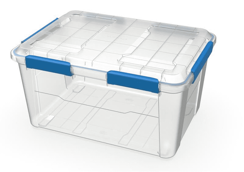 ◆◇エクシード純正ソフトケース　MEZZ　 【新品】　ビニール袋有◇◆ Ezy Storage 19.8 Gallon Large Gasket Tote, IP68 WaterProof Plastic