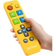 EZclicker Samsung TV Remote Big Button, Easy to Use, for TVs Only | Yellow Great Seniors, Simplified 2xAAA Batteries Not Included