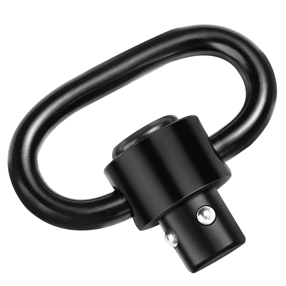 EZshoot Sling Swivels with Push Button, Lightweight, Black