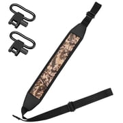 Two Point Sling with Swivels, Comfortable Neoprene Padded, Adjustable Length 23 to 52 inch for Hunting