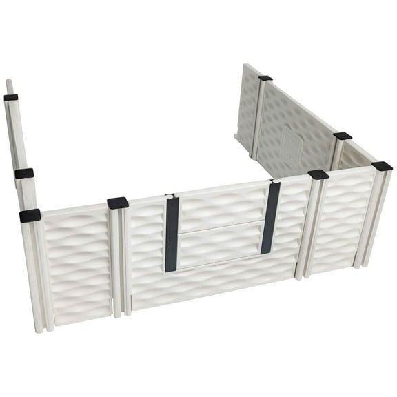 EZwhelp EZclassic 3-Wall Add-On Room for EZclassic Dog Whelping Box, Extension for Whelping Box for Dogs, 48" x 48"