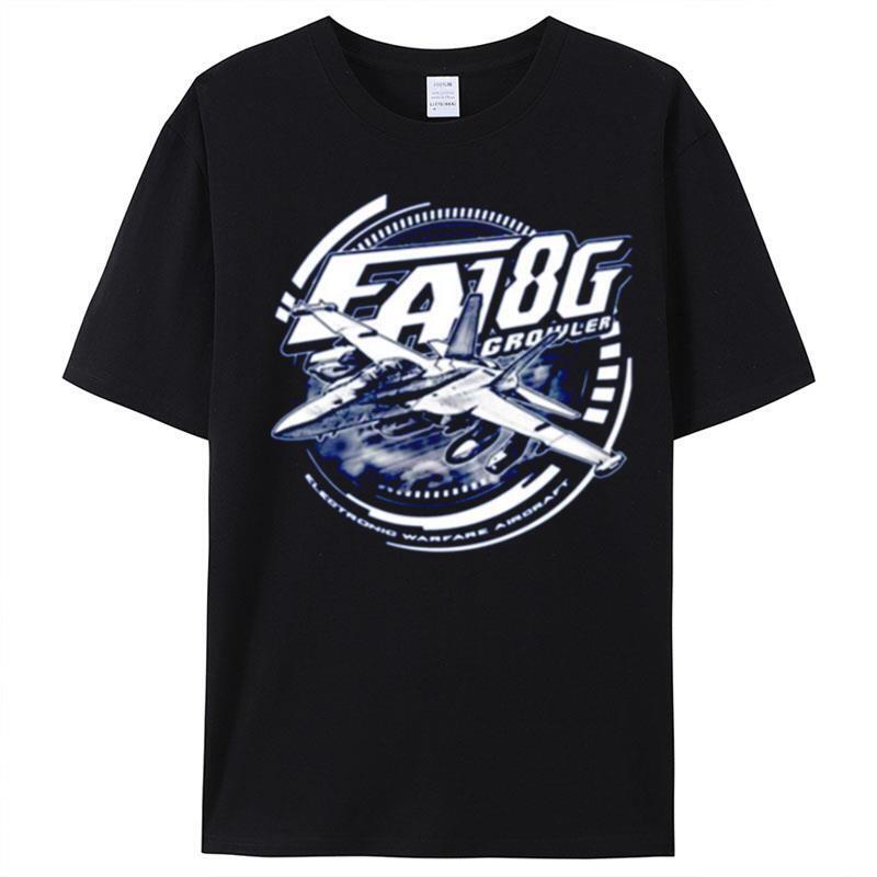 Ea 18G Growler Military Aircraf TShirt Unisex