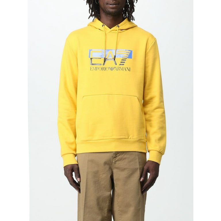Ea7 Sweatshirt Men Yellow Men Walmart