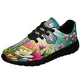 thumbnail image 1 of EaStr ChriStan Cross Resurrection of Jesus Shoes Sneakers Black Size 4, 1 of 7