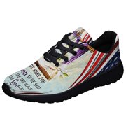 EaStr Cross He Is Not Here For He Is Risen Shoes Sneakers Black Size 11