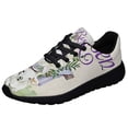thumbnail image 1 of EaStr He Is Risen ChriStan Cross Lamb Shoes Sneakers Black Size 7, 1 of 7