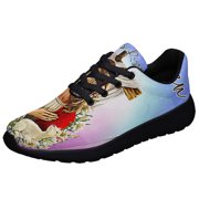 EaStr He Is Risen Cross Shoes Sneakers Black Size 11.5