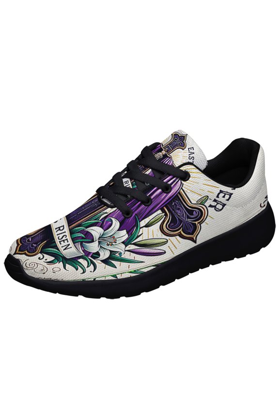 EaStr He Is Risen Shoes Sneakers Black Size 9