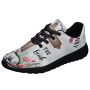 EaStr Its Not About The Bunny Its About The Lamb Shoes Sneakers Black Size 7