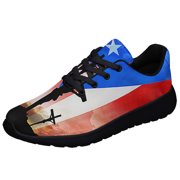 EaStr Puerto Rico He Is Risen Shoes Sneakers Black Size 6