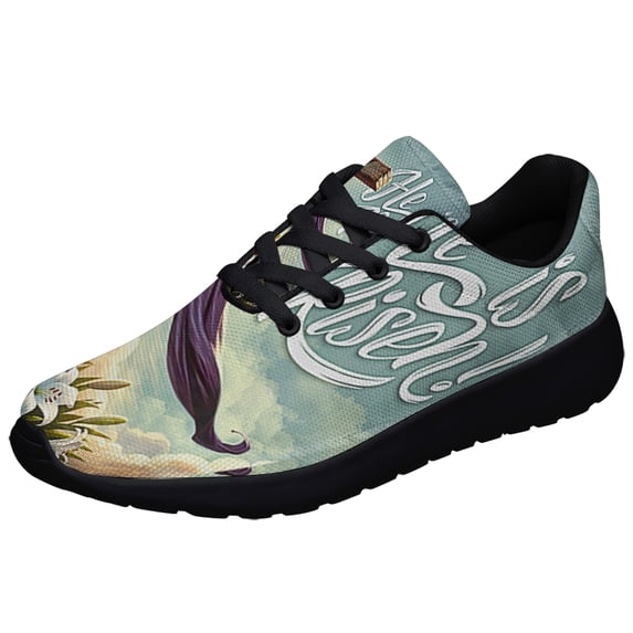 EaStr Rejoice He Is Risen Shoes Sneakers Black Size 9