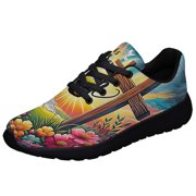 EaStr Resurrection He Is Risen Shoes Sneakers Black Size 7