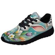 EaStr Spring Blessings Rejoice In Renewal Shoes Sneakers Black Size 9