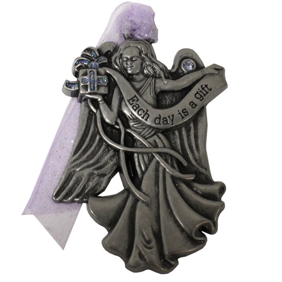 Each Day is a Gift Angel Ornament