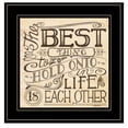 thumbnail image 1 of TrendyDecor4U Each Other By Deb Strain Ready To Hang Framed Print DS674-704G, 1 of 3