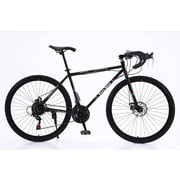 Eactive Men's 29" Road Bike 24 Speed, Aluminium Black
