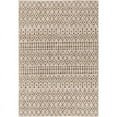 thumbnail image 1 of Eagean EAG-2331 6'7" x 9' Rug in Camel/Dark Brown/Light Gray/White, 1 of 7