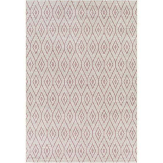 Eagean EAG-2396 2' x 2'11" Rug in Pink and Cream