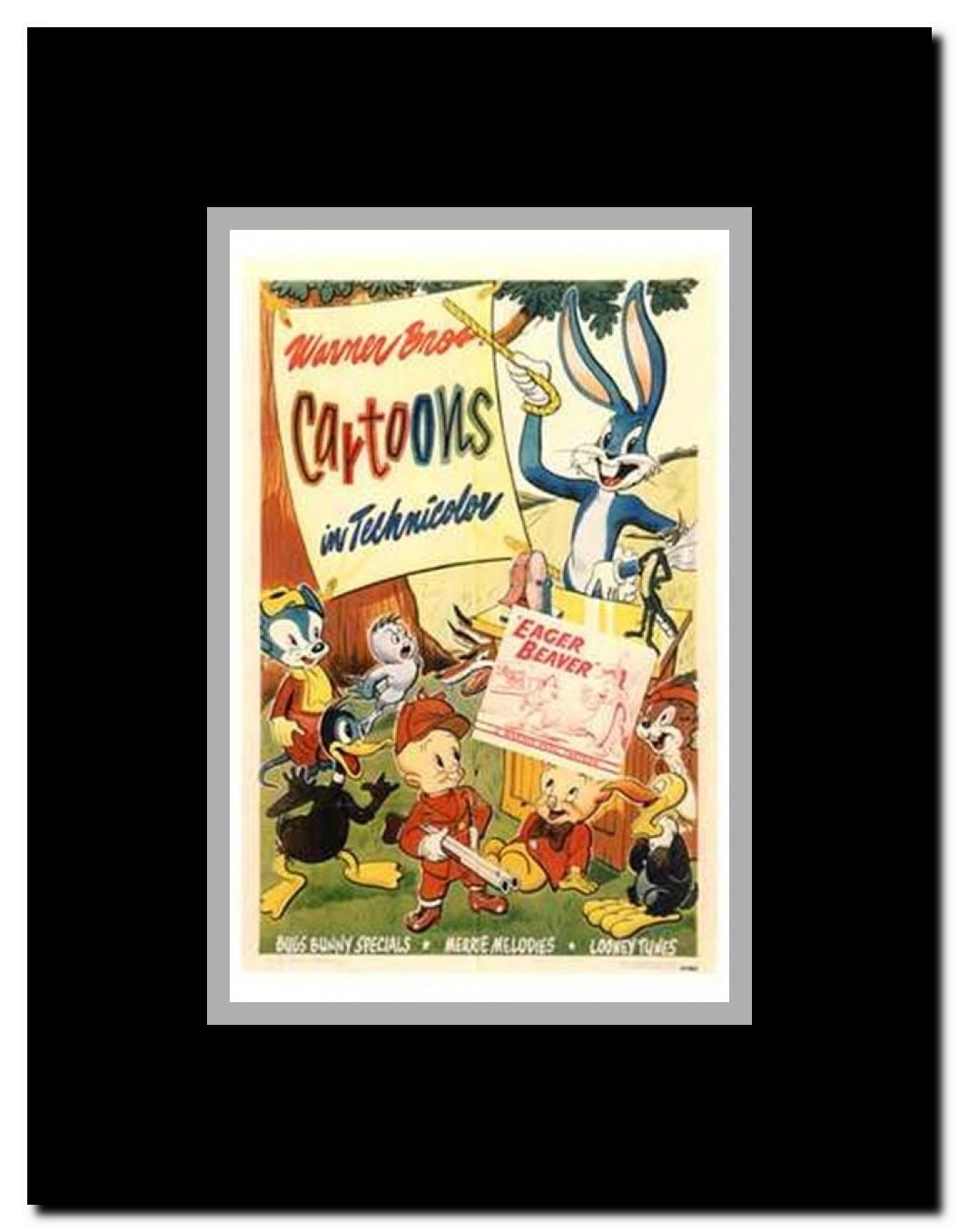 Eager Beaver Framed Movie Poster