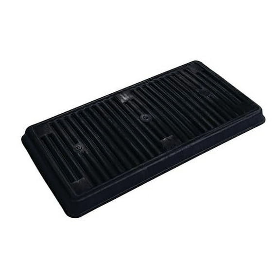 Eagle 1677BLK Containment Utility Tray, 36" Length x 18" Width x 2" Height, Black