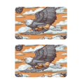 thumbnail image 1 of Eagle 2 Pack 4x2.5 Inch Magnetic Stickers Thick and Strong for Fridge Dishwasher Teaching, 1 of 5