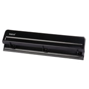Eagle 3 Hole Punch, Desktop Heavy Duty Paper Puncher,12 Sheet Punching Capacity, All-Metal Construction,Black, 1 Item Included