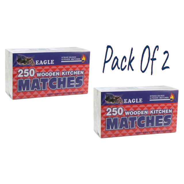 Eagle 500 Wooden Kitchen Matches 250 CT/ 2 PK