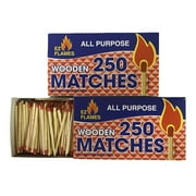 Eagle 500 Wooden Matches (250 count + 2 Pack)