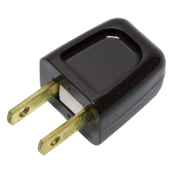 Easy Install Plug Non-Polar 2P 2W - 10A Brown