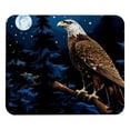 thumbnail image 1 of Eagle 8.3x9.8 Inch Square Printed Desk Mat Mouse Pad for Office and Gaming, Non-Slip Rubber Bottom, 1 of 6