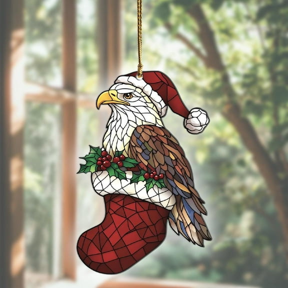 Eagle Acrylic Suncatcher, Eagle Ornaments, Eagle Decor, Eagle Gifts For Women Men, Eagle Sun Catcher For Window Hanging, Eagle Lovers Gift