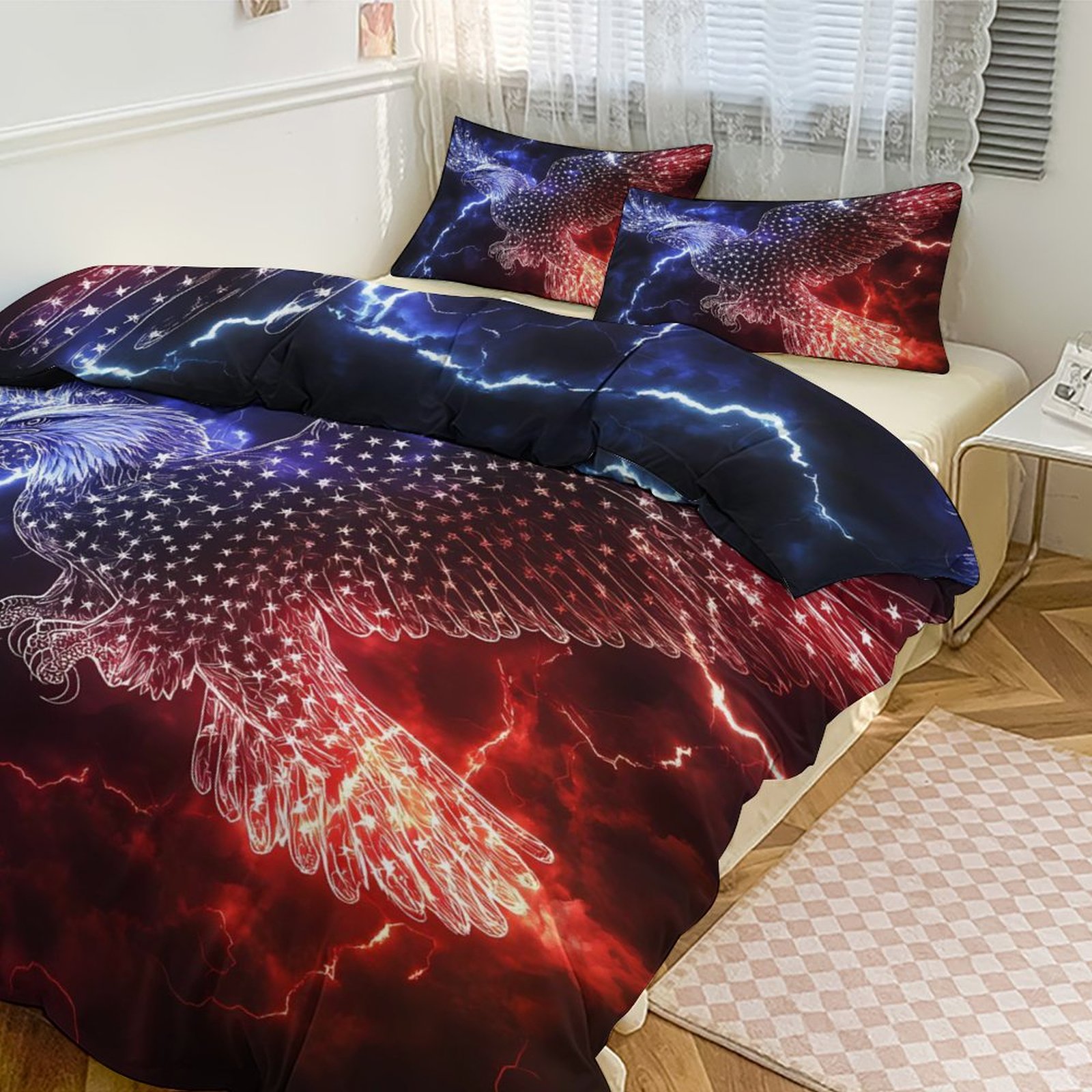 Celestial Eagle Pyramid WJ0207012CL Duvet Cover Set