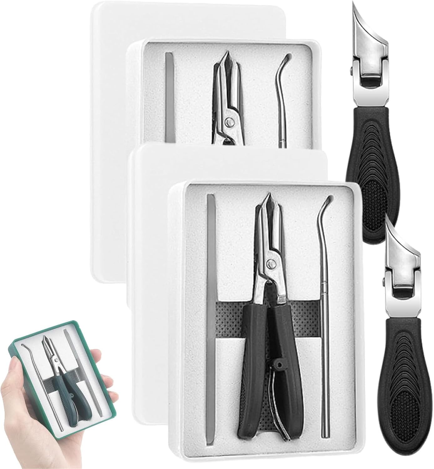 Nails Sharp Reducer Eagle Beak Angled Nail Clippers, Sharp Oblique Oblique Ingrown Toenails ...