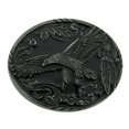 thumbnail image 1 of Eagle Belt Buckle Texas US Style Rodeo Western Fashion Metal black Oval Finished, 1 of 2