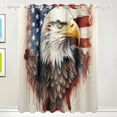 thumbnail image 1 of Eagle Blood American Flag Black Out Curtains 72 Inch Length Curtains for Sliding Glass Doors Bedroom Living Room 2 Pack, 1 of 6