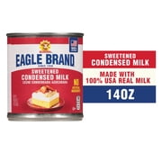 Eagle Brand Sweetened Condensed Milk, 100% US Milk, Gluten Free, 14 oz Can
