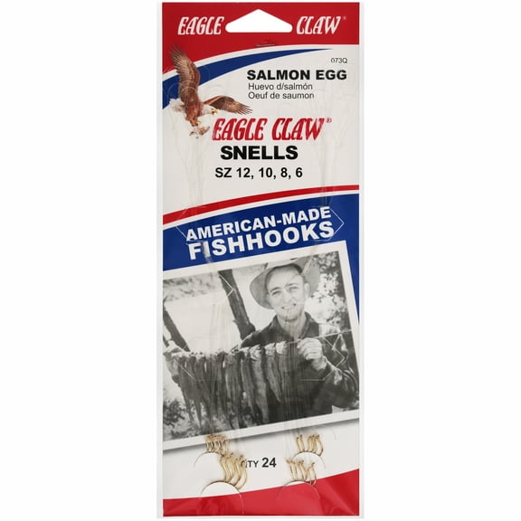 Eagle Claw 073QW Salmon Egg Snells 24 Variety Pack