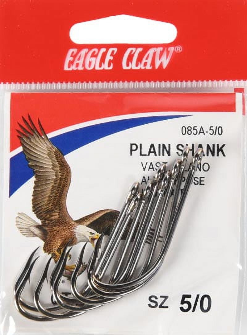Eagle Claw Plain Shank 5/0