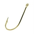thumbnail interactive-video image 1 of Eagle Claw 089AH-6 Plain Shank Offset Hook, Gold, Size 6, 089A-6, 1 of 3