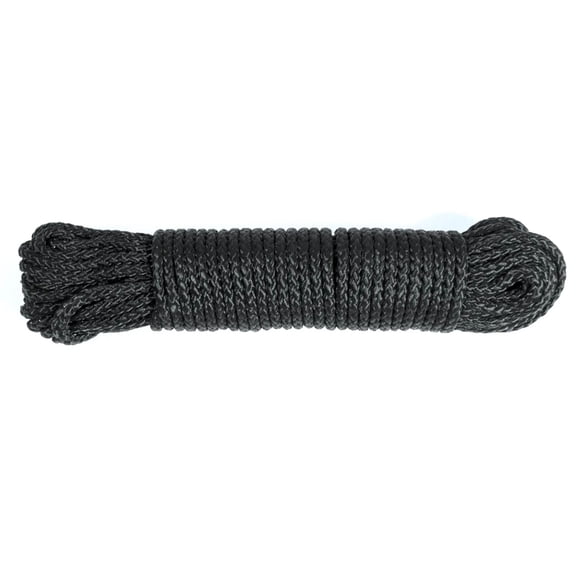 Eagle Claw Braided Crab Trap Line, 48 Foot, Black