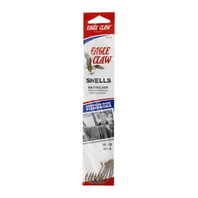 Eagle Claw 139W-6 Baitholder Snell, Size 6 Hook