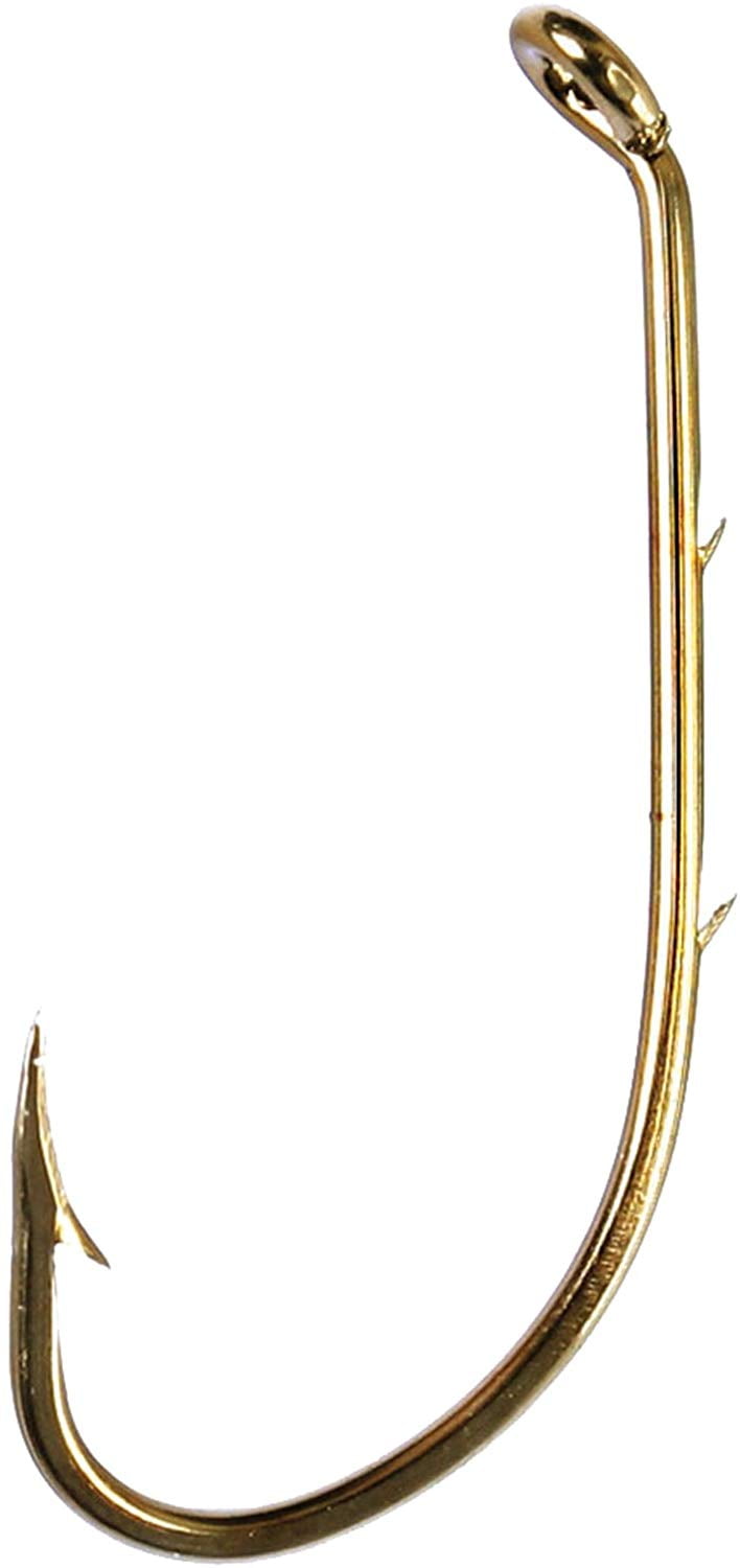 Eagle Claw 181AH-12 Baitholder Fishing Hook Size 12 Curved/Forged 2 Sliced