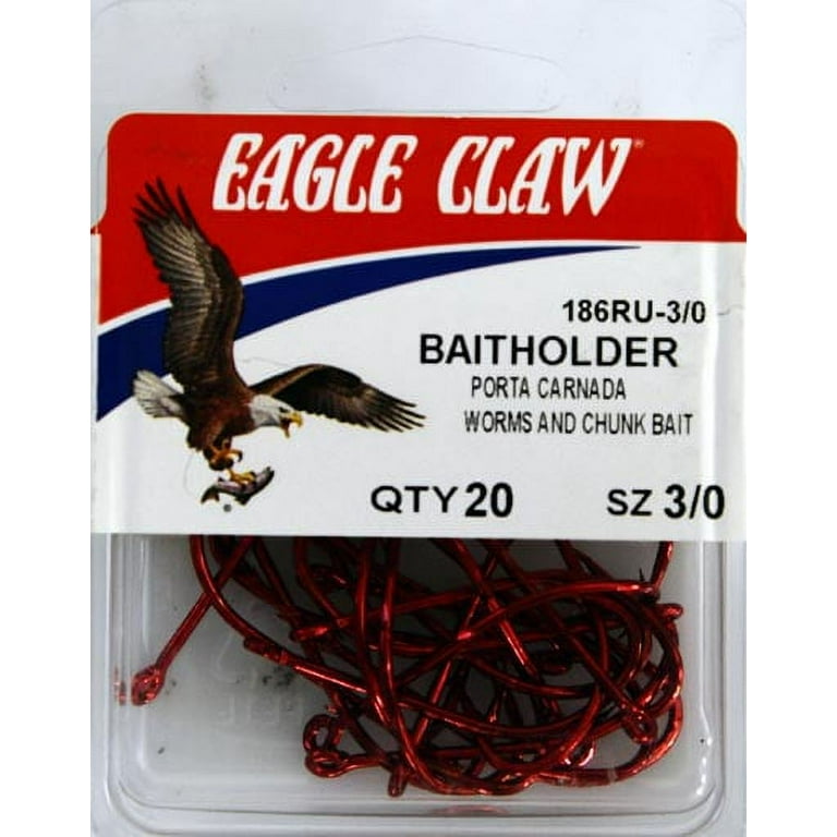 Eagle Claw 181F Baitholder Fishing Hooks Choose Your Size