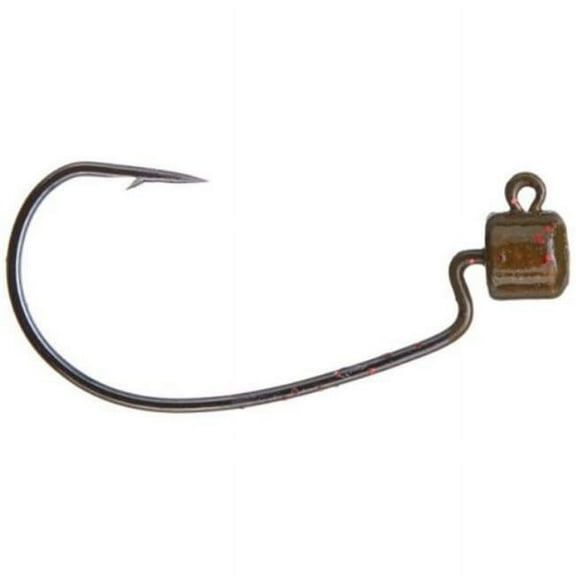 Eagle Claw  2 & 1-16 oz LS EWG Ned Jig Green & Pumpkin Fishing Hook