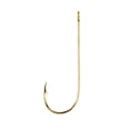 thumbnail image 1 of Eagle Claw Aberdeen Light Wire Non-Offset Hook, 100pk, Gold, Size 1/0, 1 of 3