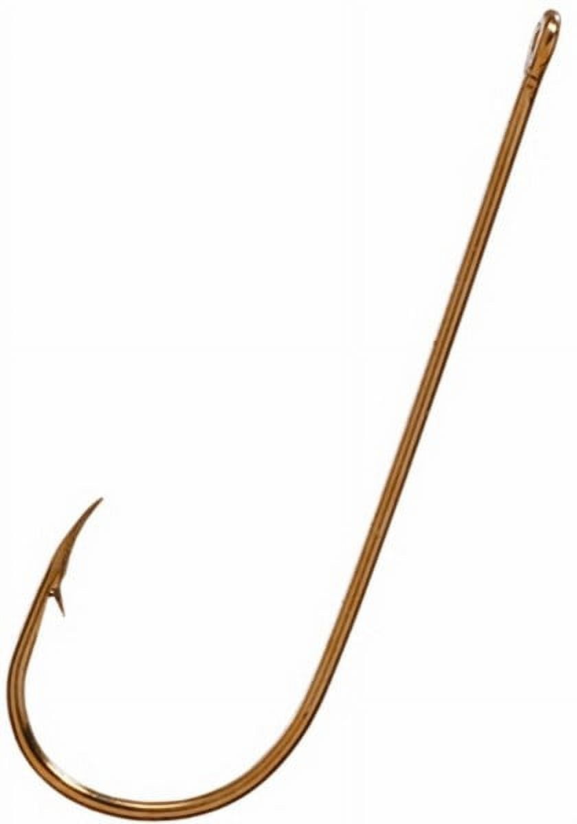 Eagle Claw 215FH-6 Bronze Size 6 Cricket Aberdeen Fishing Hooks (50 Pack)