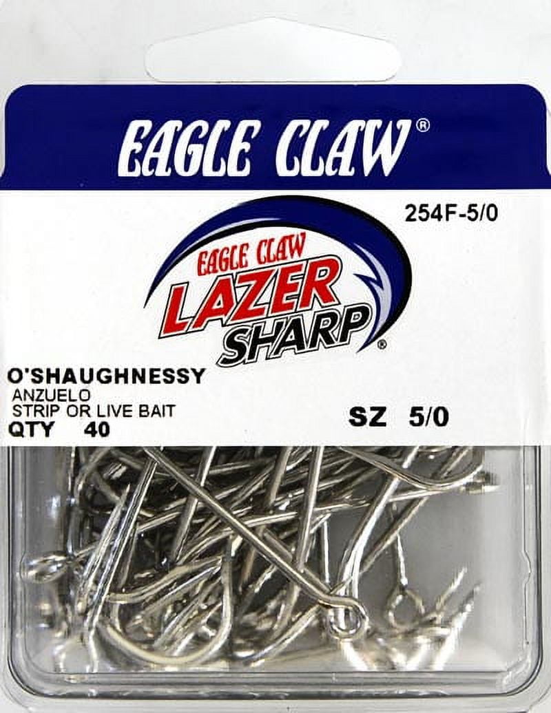 5.0 eagle claw fish hooks Eagle Claw TK619HR Trokar Magnum Ringed Circle Offset Hooks 12/0 2pk