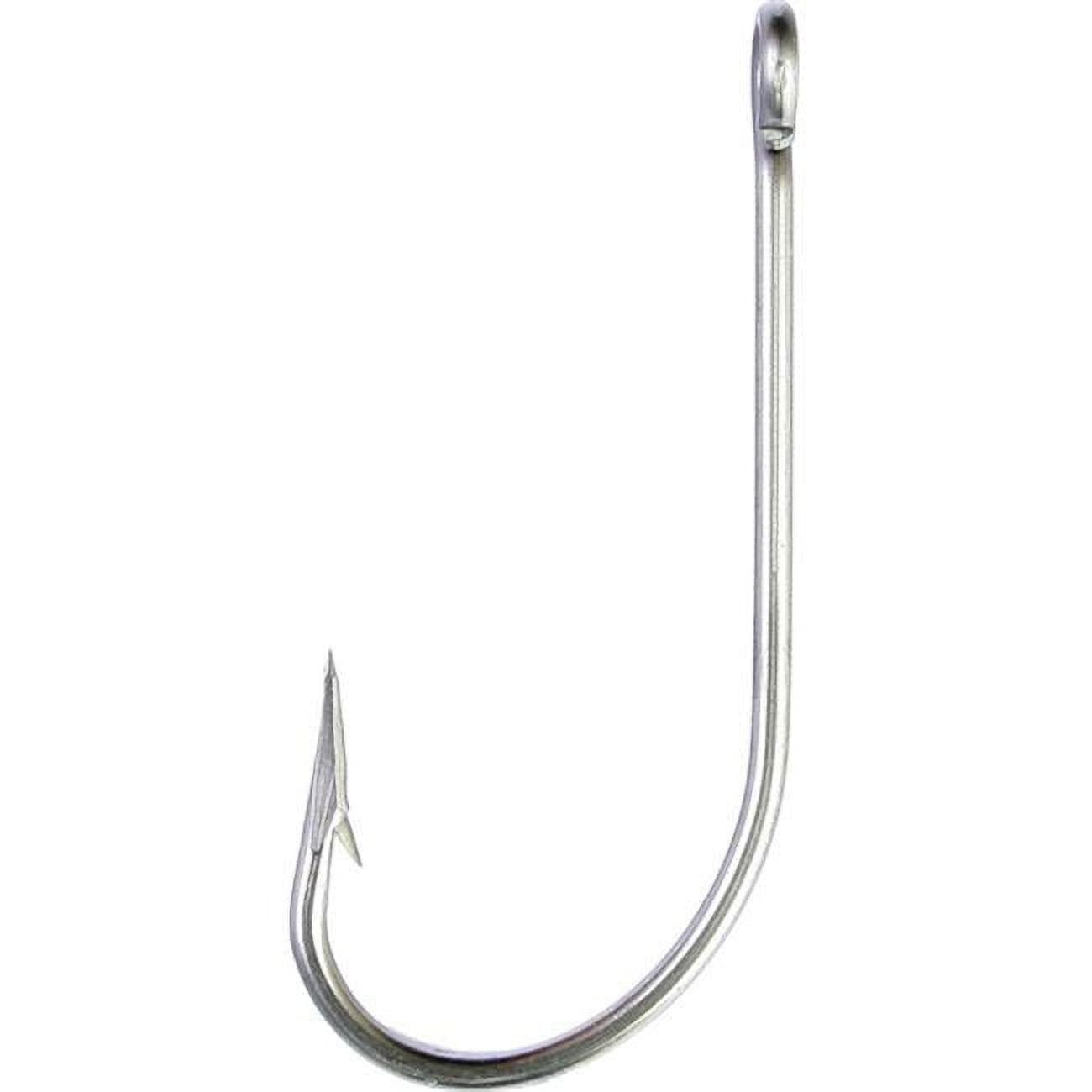 Eagle Claw 254SS-6-0 Stainless Steel O Shaughnessy Ringeye Size 6 by 0 -  Pack of 100 