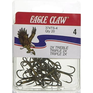 eagle claw treble hooks 