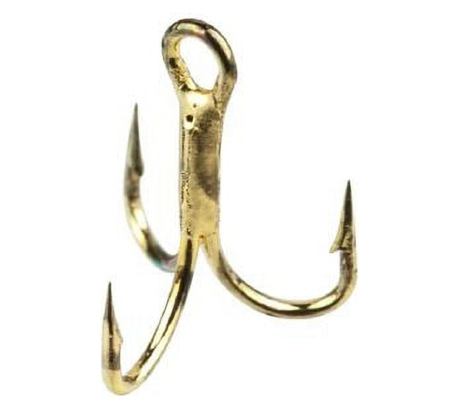 double treble fish hooks Boone Live Bait Rig 2 Pack The forged hook has a wide gap Mustad Double Troll Hook